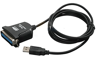 USB to 36-Pin Centronics Parallel Printer Adapter Cable